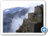Escalier incas au Machu Picchu